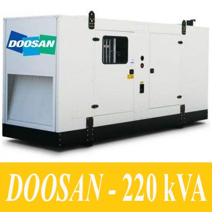 Máy Phát Điện 220kVA - DOOSAN Engine