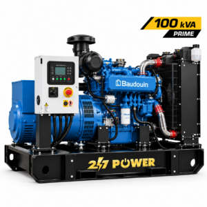 Máy phát điện 100kVA Baudouin máy trần