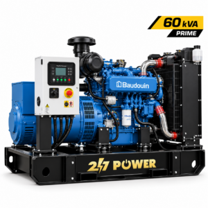 Máy phát điện 60kVA Baudouin máy trần