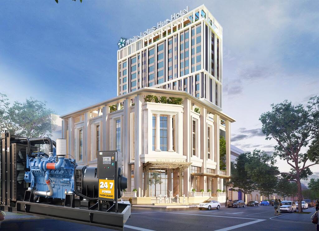 máy phát điện trung tâm tổ chức sự kiện